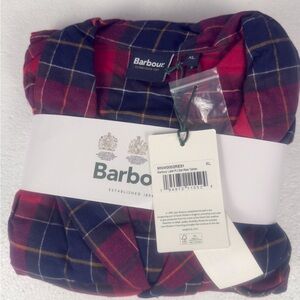 Barbour Men’s Plaid Flannel Pajama Set NWT Holiday Gift XL